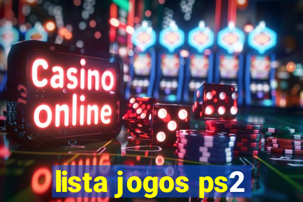 lista jogos ps2